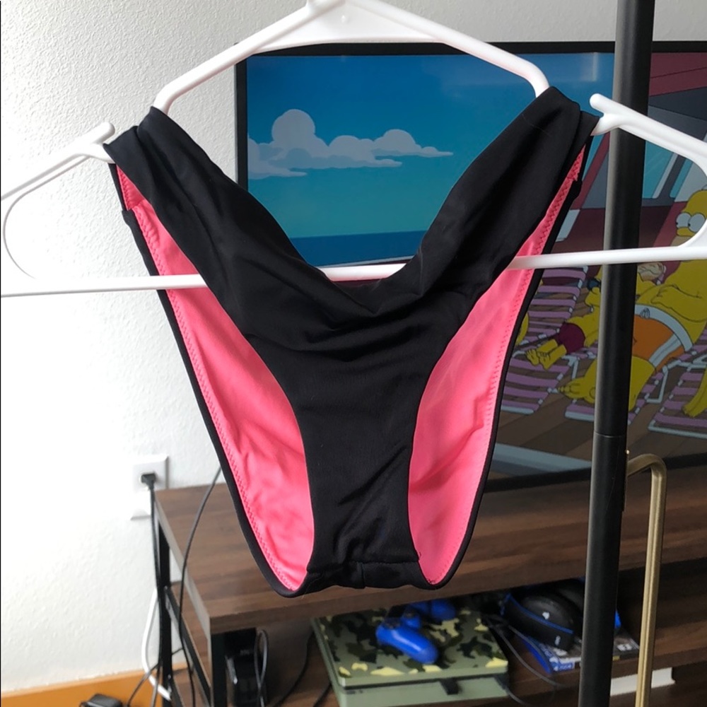 Black swim bottoms